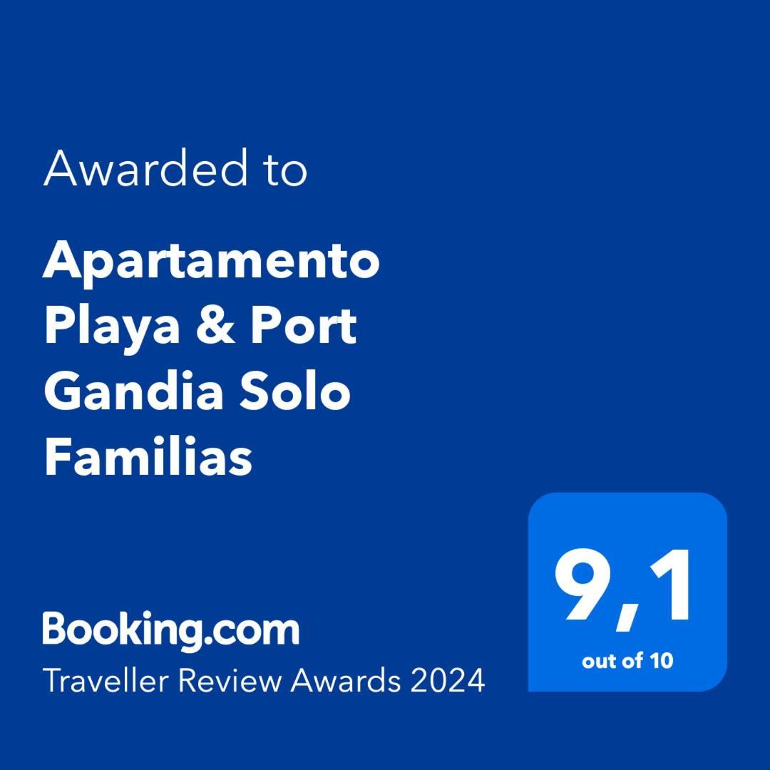 Apartamento Playa & Port Gandia Solo Familias Exterior photo
